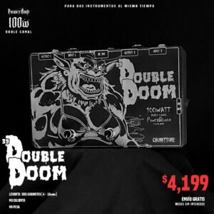 35 DoubleDoom. 2x100 watts Powerblock.