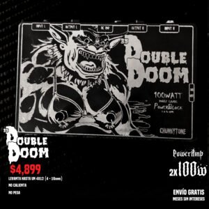 35 DoubleDoom. 2x100 watts Powerblock.