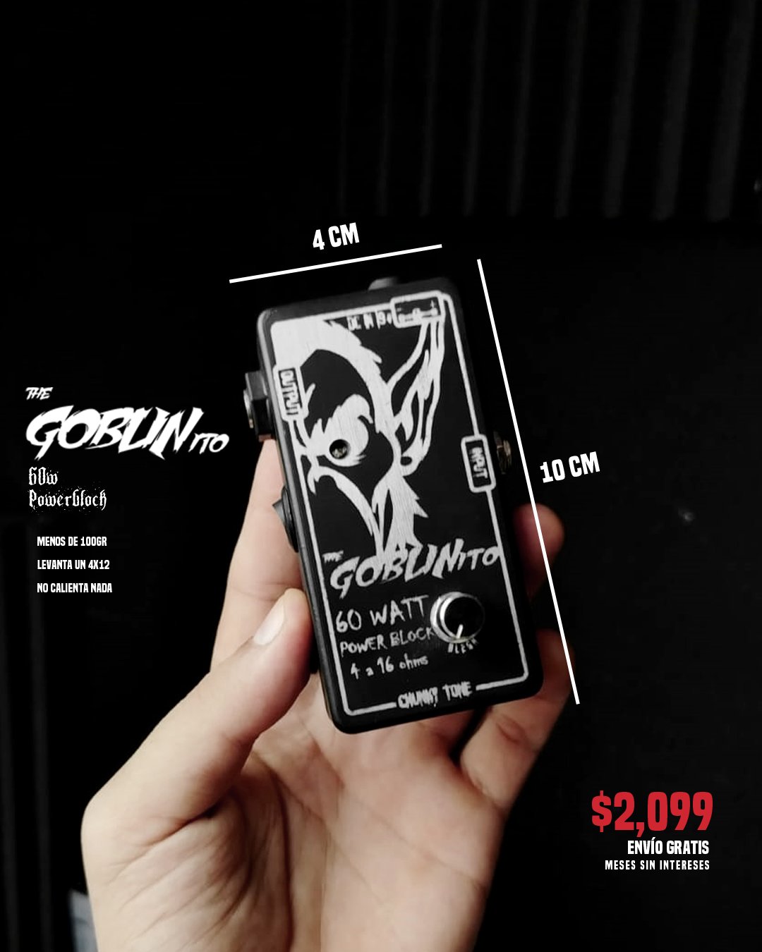 The Goblinito. 60watt mini Powerblock